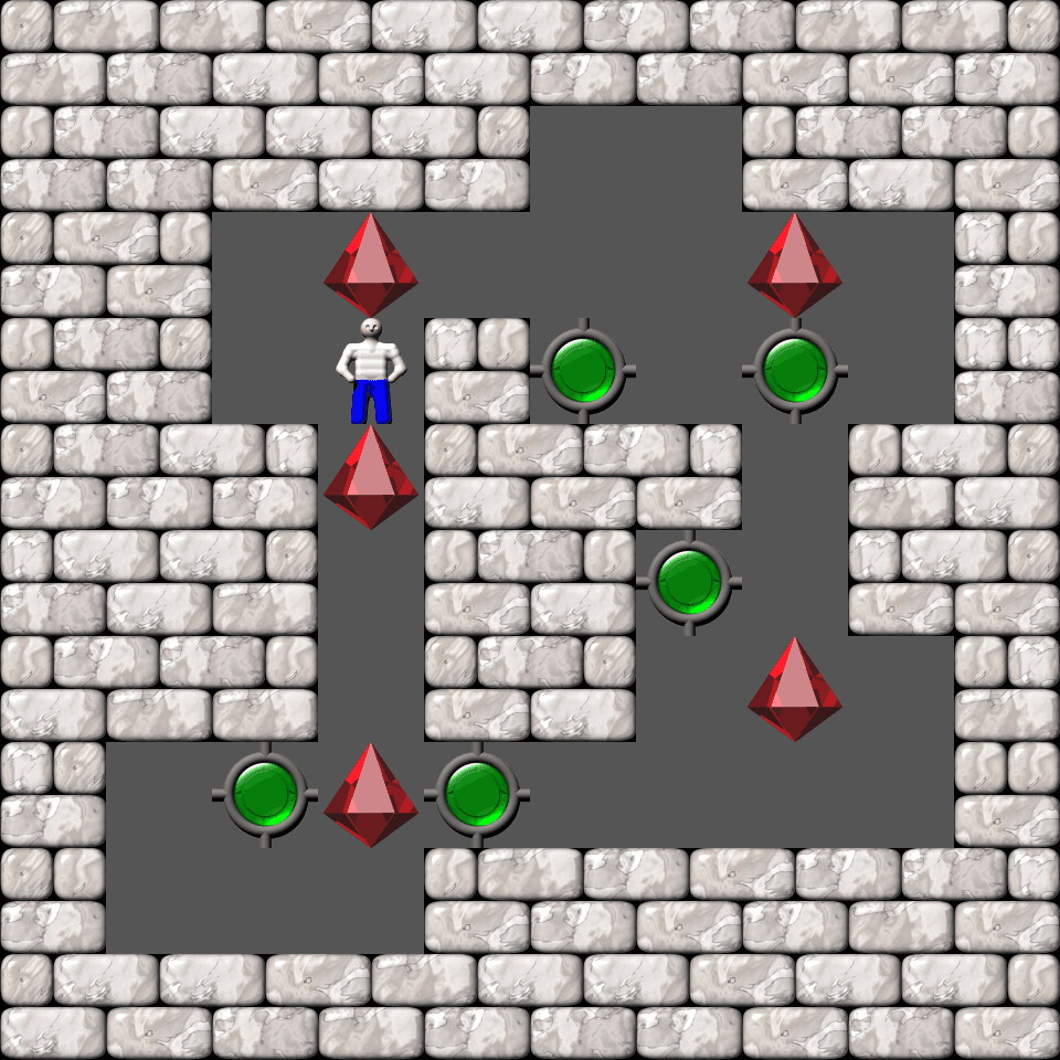 Сокобан More Bugs collections уровень 436